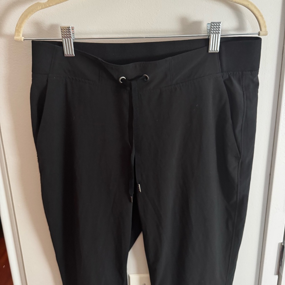 Athleta Black Drawstring Joggers - Picture 3 of 7